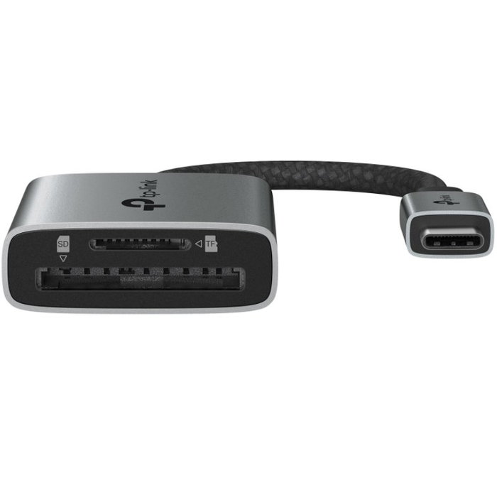 TP-Link UA430C Lector de Tarjetas SD y microSD USB Tipo-C Gris